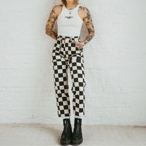 P&co women’s 304 service fatigues in checkerboard